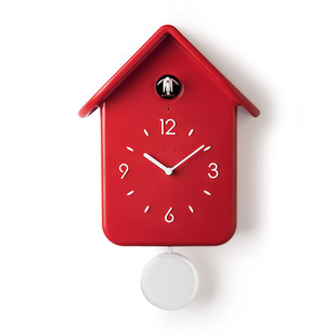 布谷鸟挂钟Guzzini意大利进口桌面台钟儿童学生闹钟可悬挂 带鸟鸣