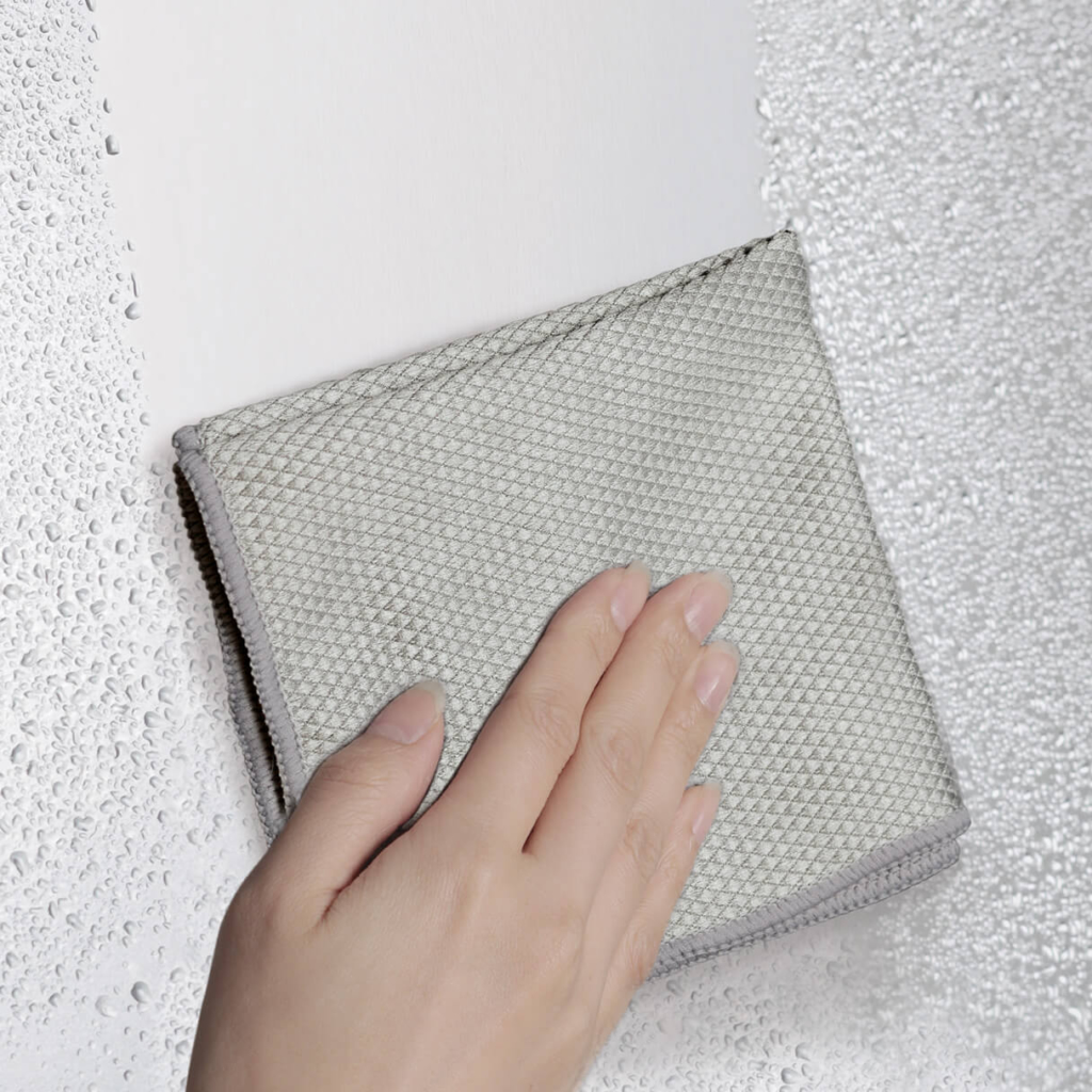 日本marna擦玻璃镜子鱼鳞抹布