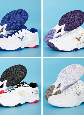 VICTOR威克多羽毛球鞋胜利男女运动透气防滑包裹缓震稳定P9200TD
