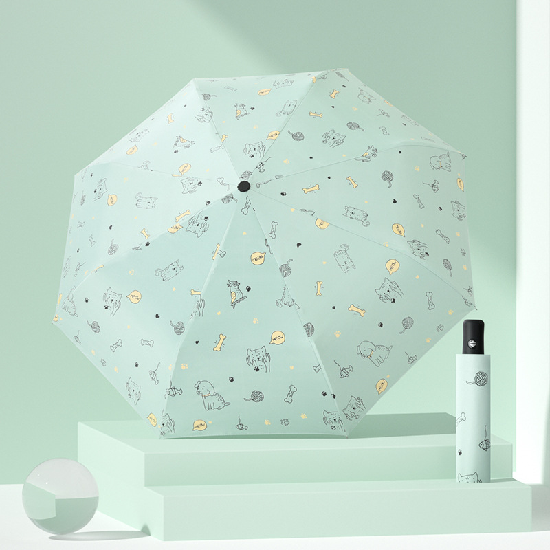 全自动雨伞晴雨两用折叠防晒遮阳伞太阳伞紫外线广告伞logo