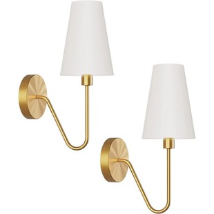 拍前询价卧室壁灯美式 复古过道走廊楼G梯布艺双头客厅灯具灯饰议