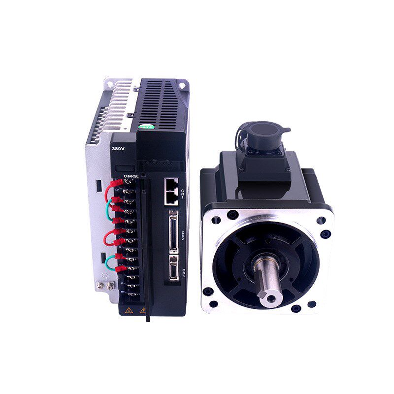 拍前询价130交流伺服电机马达 380V  14.3N.m 3000wY驱动器伺议价