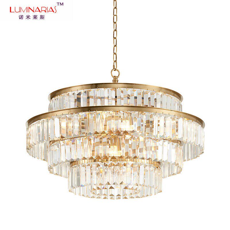 拍前询价新品后现代n奢华水晶条时尚大气样板房精品餐厅别墅客议