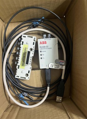 拍前询价现货 RUSB-02 原装 ABBB编程调试工具DriveWindow,原议价