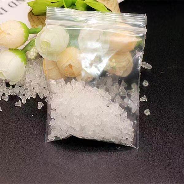 diy饰品配件透明硅胶耳堵子弹头塑胶耳塞耳饰材料耳环塞
