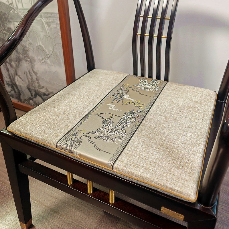 中式餐椅坐垫屁垫实木家具椅子垫家用凳子红木餐桌圈椅茶桌茶椅垫,居家布艺,椅垫,淘宝优惠券,粉丝福利购,淘宝优惠卷