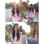 t恤女宽松显瘦设计感斜露肩上衣 慵懒风一字领短袖 MULVAN Ju好穿