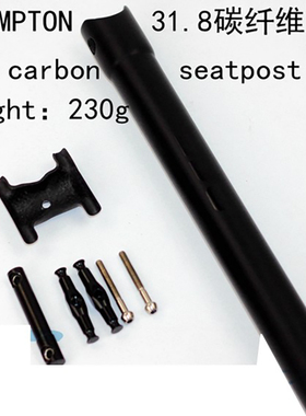 Aceoffix适用于brompton31.8mm小布碳纤维座管座杆carbonseatpost