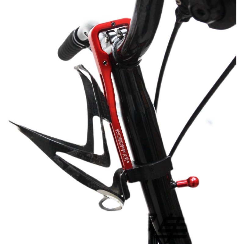 BROMPTON 자전거 워터 컵 홀더 물병 홀더 헤드 튜브 어댑터에 적합한 ACEOFFIX 물병 홀더