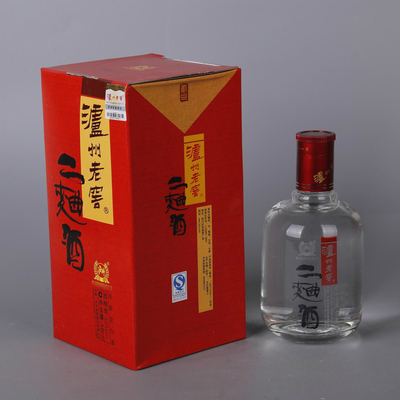 陈年老酒泸州酒老窖二曲酒2007年52度收藏白酒四川高度陈酒纯粮酒