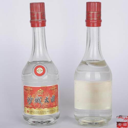 陈年老酒收藏沙城大曲高度粮食46度酒旧酒陈酒库存酒珍藏瓶装真酒 - 封面