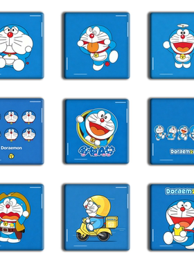 哆啦A梦冰箱贴洞洞板装饰蓝胖子