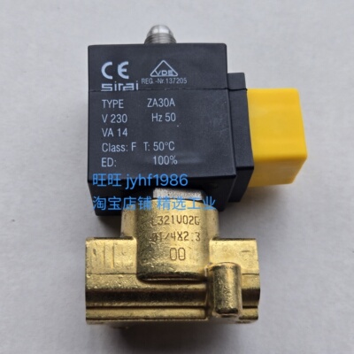 SIRAI电磁阀L321V02G ZA30A ZA10A