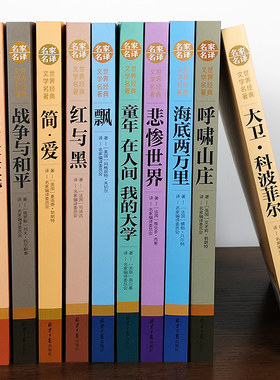 居里夫人巴黎圣母院安徒生格林童话小王子世界文学名著原著正版世界名著名家名译小学生初中高中学生课外阅读成人读物外国经典小说