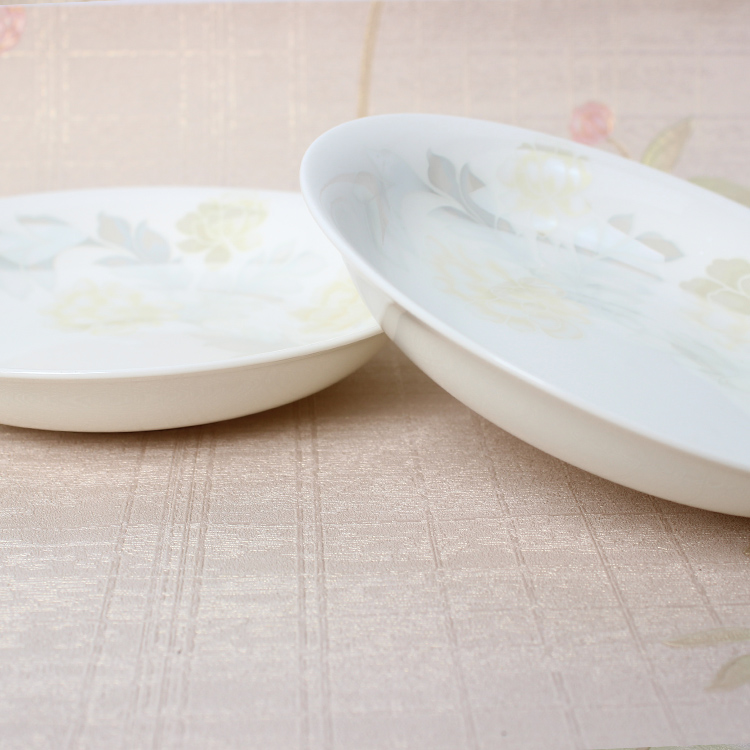 饭盘汤盘7英寸简约裕行陶瓷家用