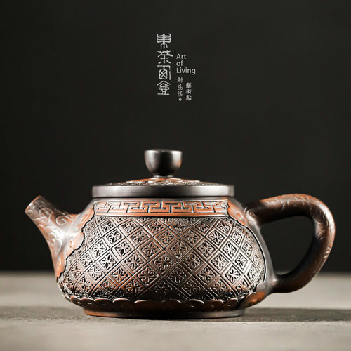 云南建水紫陶壶纯手工石瓢壶茶壶