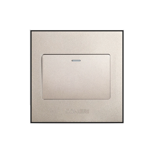 上海松日开关 声光控开关面板 延时开关 声控二线控制LED灯  60w