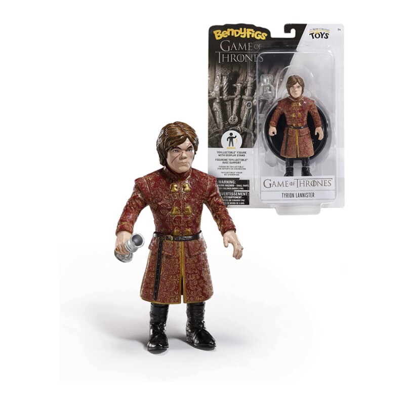 代购bendyfigs联名权力的游戏周边小恶魔提利昂兰尼斯特手办摆件