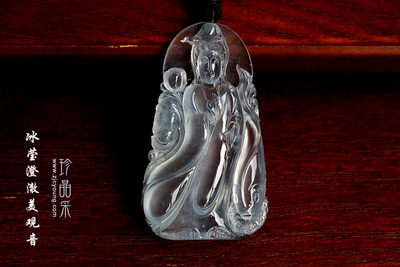 大音希声店主珍藏！佛像翡翠观音