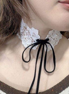 原创设计小众设计感项圈女颈带项链锁骨链