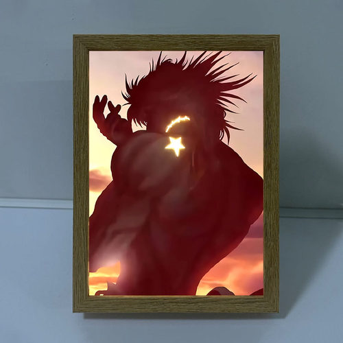 jojo的奇妙冒险灯光画小夜灯