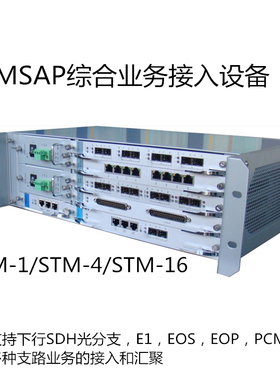 电信级STM-1/STM-4 标准MSAP综合业务接入设备SDH光电一体机