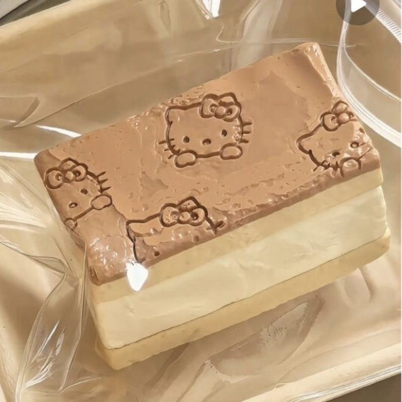 631kt古早蛋糕硅胶捏捏模具 可捏捏乐 解压diy手工翻模 极速发货