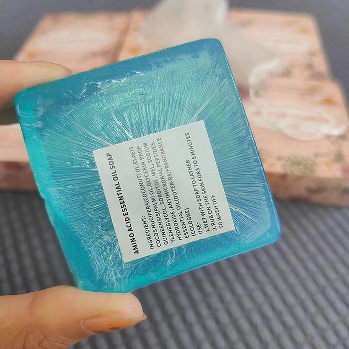 【送起泡网】两块 清爽植物精油皂 洁面皂手工香皂沐浴皂送起泡网