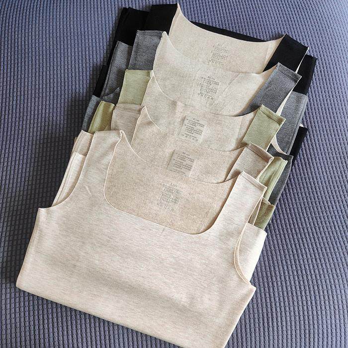 【穿上它更保暖】桑蚕丝+山羊绒德绒背心A类加绒速暖修身打底内衣,女士内衣/男士内衣/家居服,保暖背心,淘宝优惠券,粉丝福利购,淘宝优惠卷