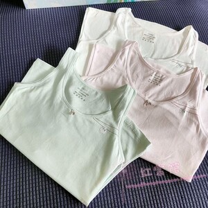 【吾家有女初长成】少女长款一体式免穿文胸发育内衣防走光大背心