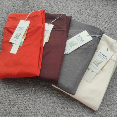 【轻暖贴身】80支羊毛女士腈纶保暖裤加绒加厚打底德绒秋裤秋冬季