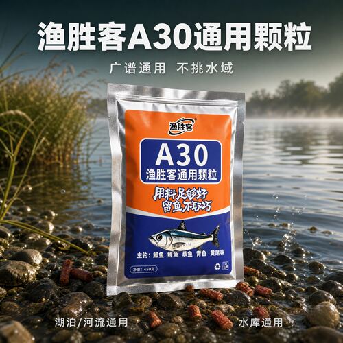 全新配方A30通用颗粒溪流钓浓腥打窝窝料马口溪哥石斑野钓打窝料