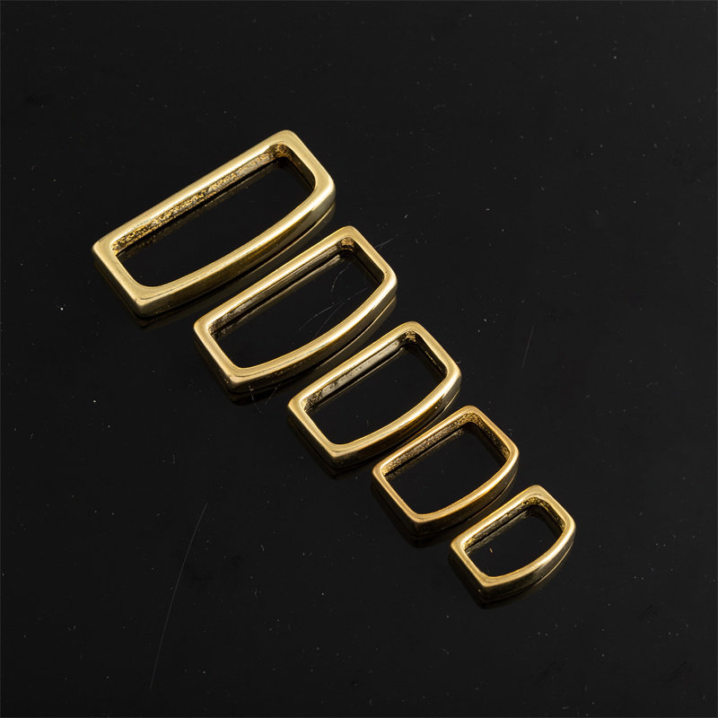 순수 황동 벨트 중간자 벨트 링 테일 고정 버클 남자 벨트 버클 일치하는 구리 반지 순수 구리 벨트 액세서리