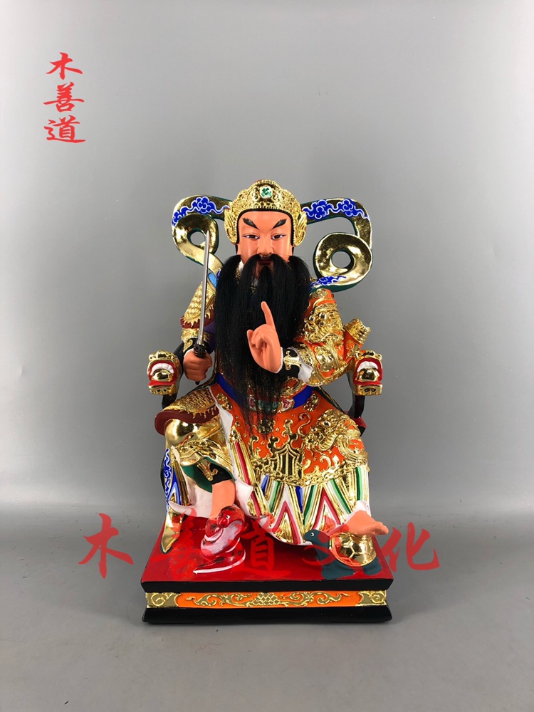 惠安漆线雕神像供奉木雕