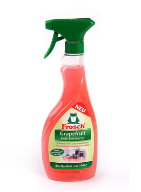 德国进口Frosch西柚厨房重油污清洁喷剂油烟机灶具清洗剂