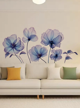 新品CH39170渺渺花枝温馨卧室床头客厅沙发背景墙面装饰自粘贴画