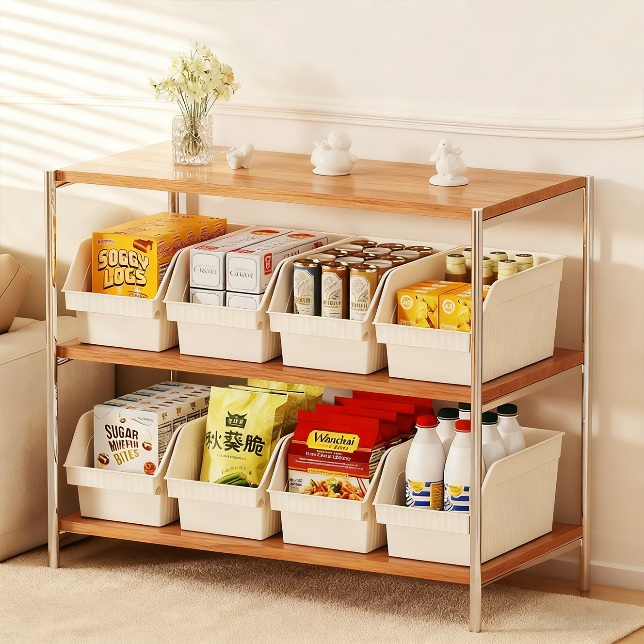 【粉丝福利10.88】到手3个收纳盒