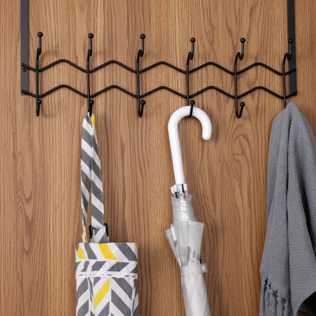 门后挂架墙上玄关挂包免打孔包包