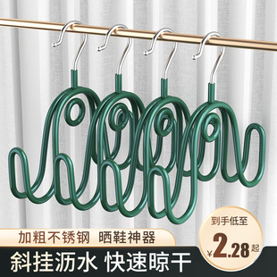 架室内外阳台防风衣架挂鞋 居家家晒鞋 架子晾晒鞋 架凉鞋 勾 神器晾鞋