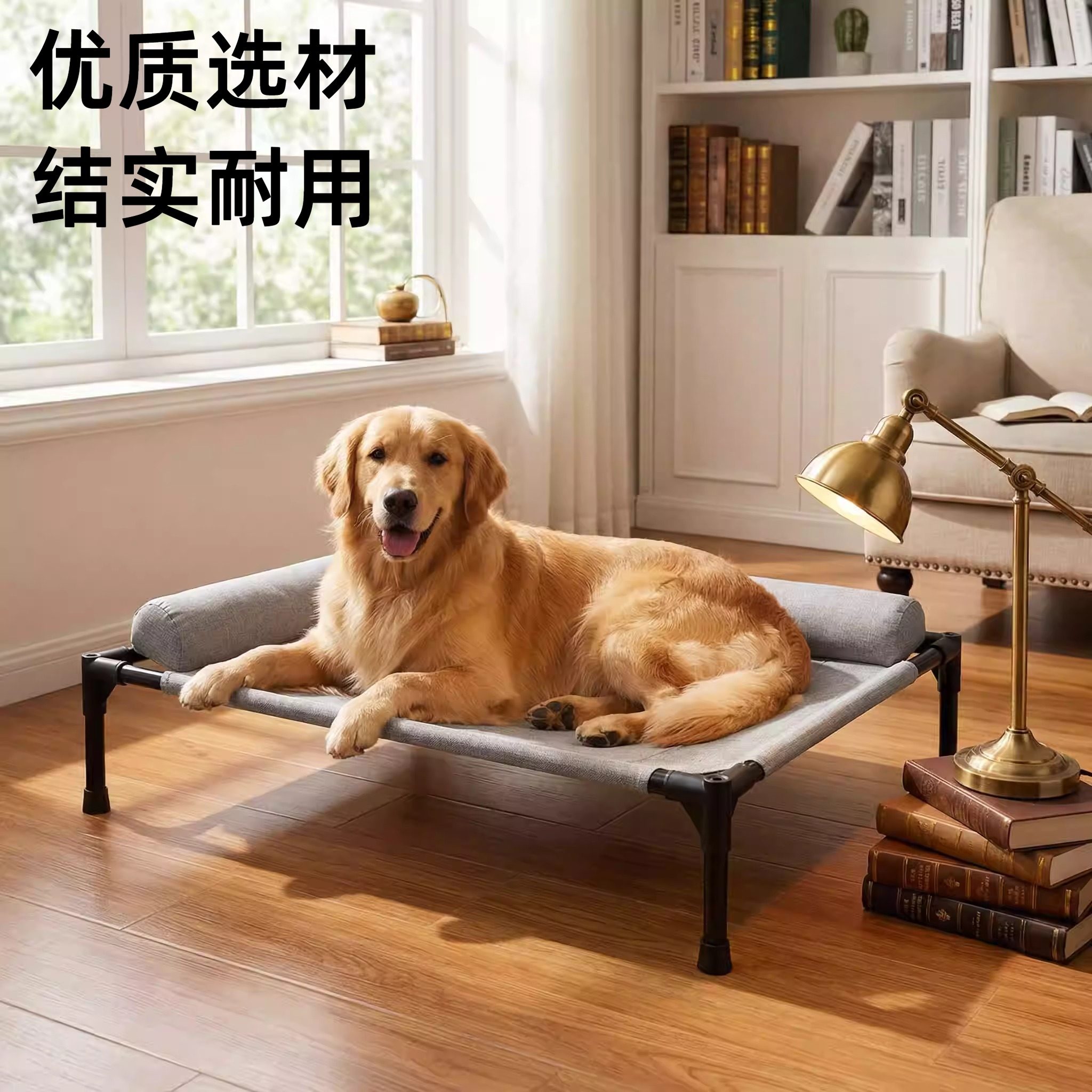 狗狗行军床狗窝四季宠物离地通风狗床铁架小型犬大型犬网布狗垫子,宠物/宠物食品及用品,猫狗床/躺椅,淘宝优惠券,粉丝福利购,淘宝优惠卷