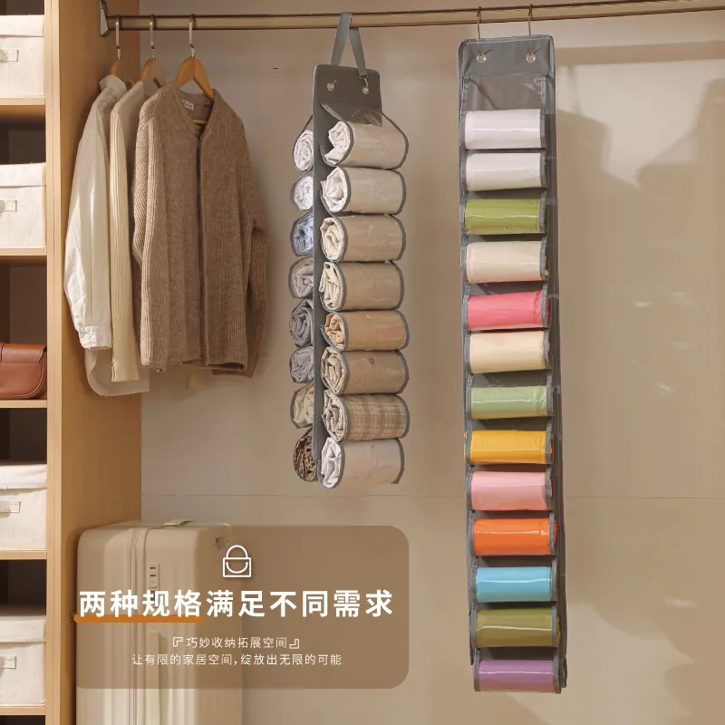 家用门后收纳挂袋多功能