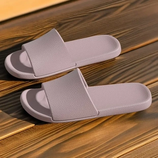 仿皮纹拖鞋女防滑家用款居家酒店宾馆凉拖男居家凉拖/凉鞋EVA情侣