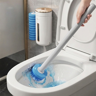 一次性马桶刷家用可抛海绵清洁刷卫生间专用可替换刷头洗厕所家用