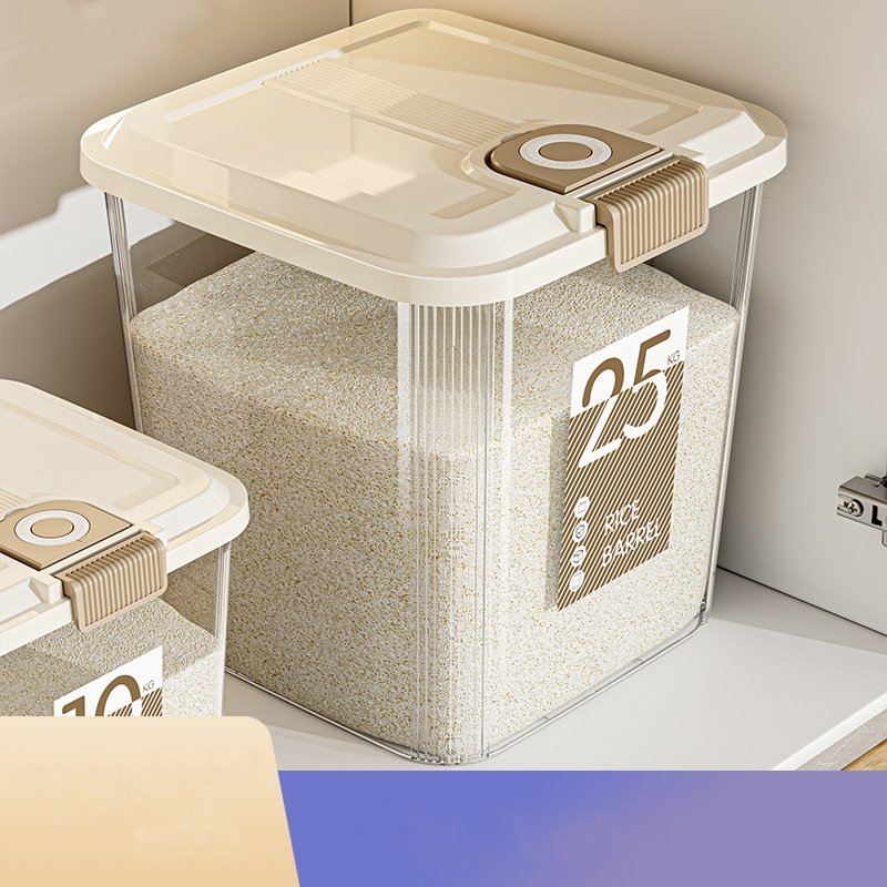 米桶家用厨房防虫防潮带轮子密封食品级储米箱加厚大米面粉储存罐,厨房/烹饪用具,米桶/米缸,淘宝优惠券,粉丝福利购,淘宝优惠卷