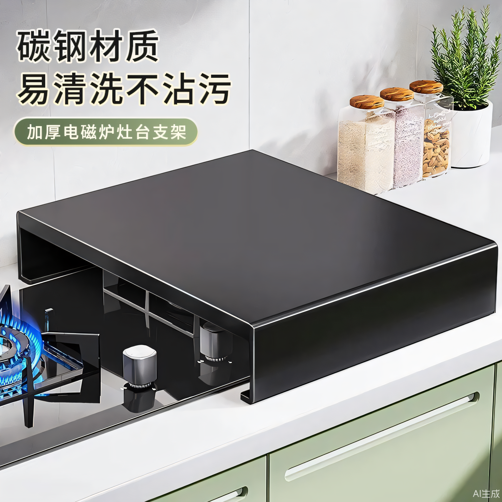 厨房燃气灶煤气灶盖板罩电磁炉支架灶台托架放锅收纳置物架子家用,厨房/烹饪用具,厨房置物架/置物柜/角架,淘宝优惠券,粉丝福利购,淘宝优惠卷