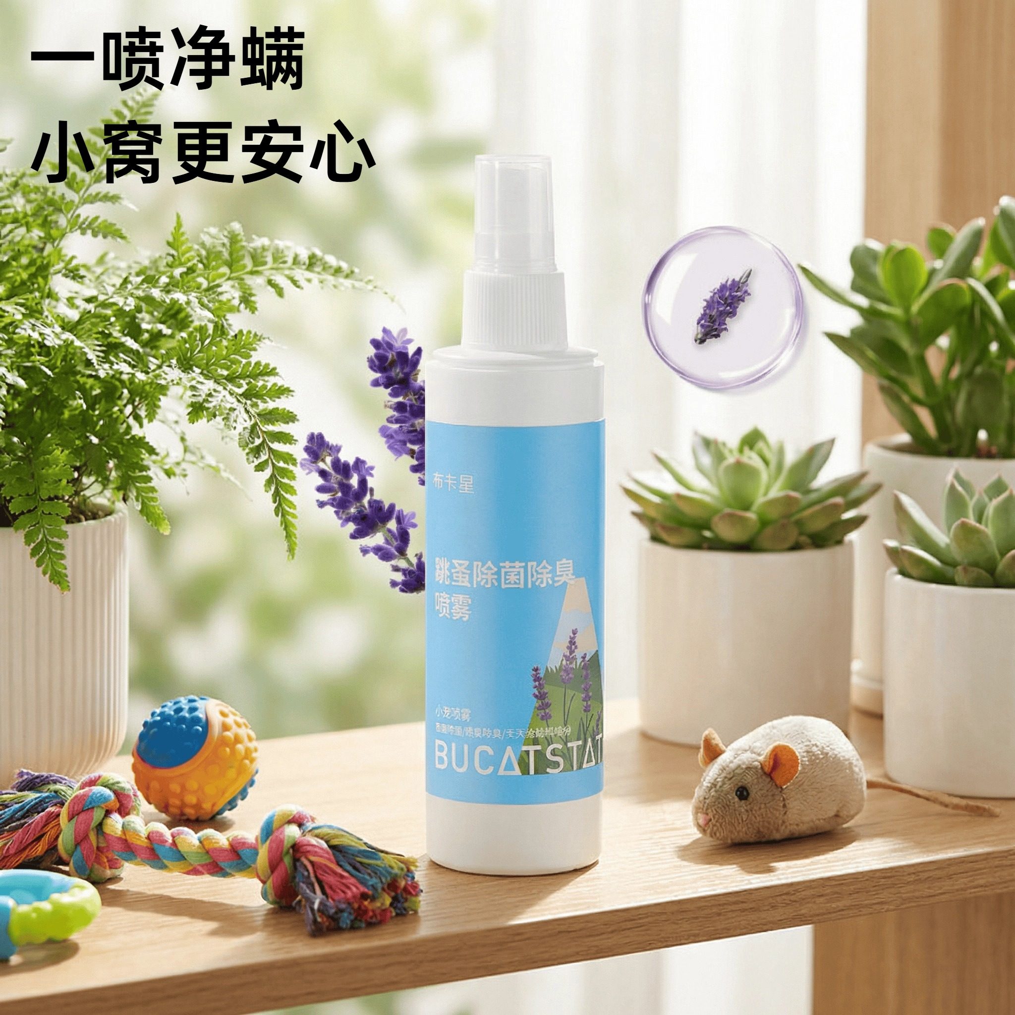 布卡星仓鼠除臭驱虫喷雾除跳蚤蜱虫虱子熊兔子杀除螨剂除味剂清洁,宠物/宠物食品及用品,除味剂,淘宝优惠券,粉丝福利购,淘宝优惠卷