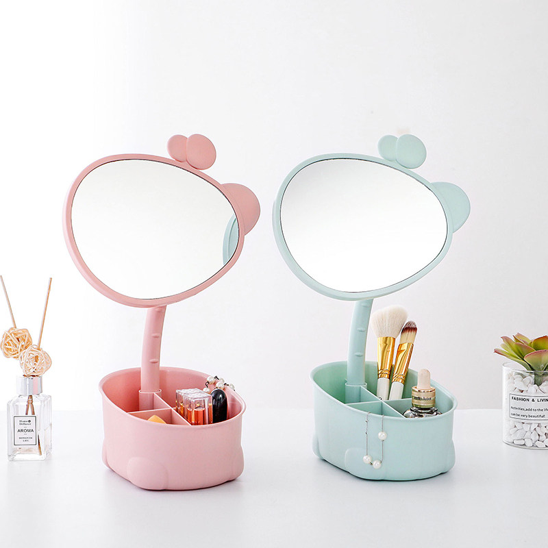 Home Plain colour Desktop Mirror desktop lovely Princess Mirror dresser circular Small mirror Storage Cosmetic mirrorin the Family/Personal Cleaning Tools , Personal care cleaning appliances , Comb/Portable with a mirror , Portable mirror  category - from Buy2taobao.com to provide professional Taobao agent buy service