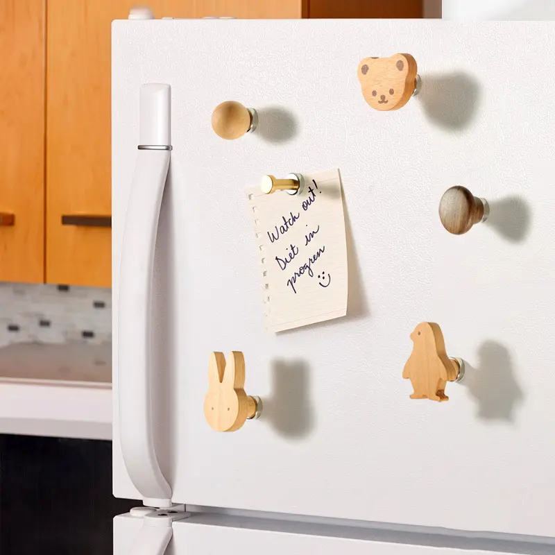 磁吸挂钩免打孔痕冰箱儿童创意