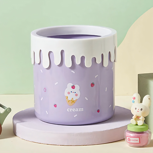 桌面垃圾桶小号可爱迷你家用