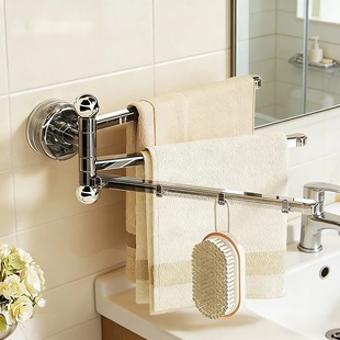 吸盘抹布沥水架厨房多功能海绵收纳架家用壁挂可旋转洗碗布置物架